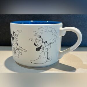 Disney Parks 2026 Sorcerer Mickey Animation Artist Sketch 14oz Coffee Mug NEW